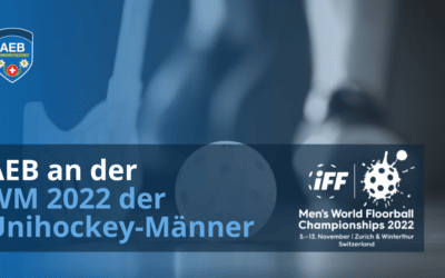 AEB an der WM 2022 der Unihockey Männer